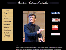 Tablet Screenshot of andresvalero.com